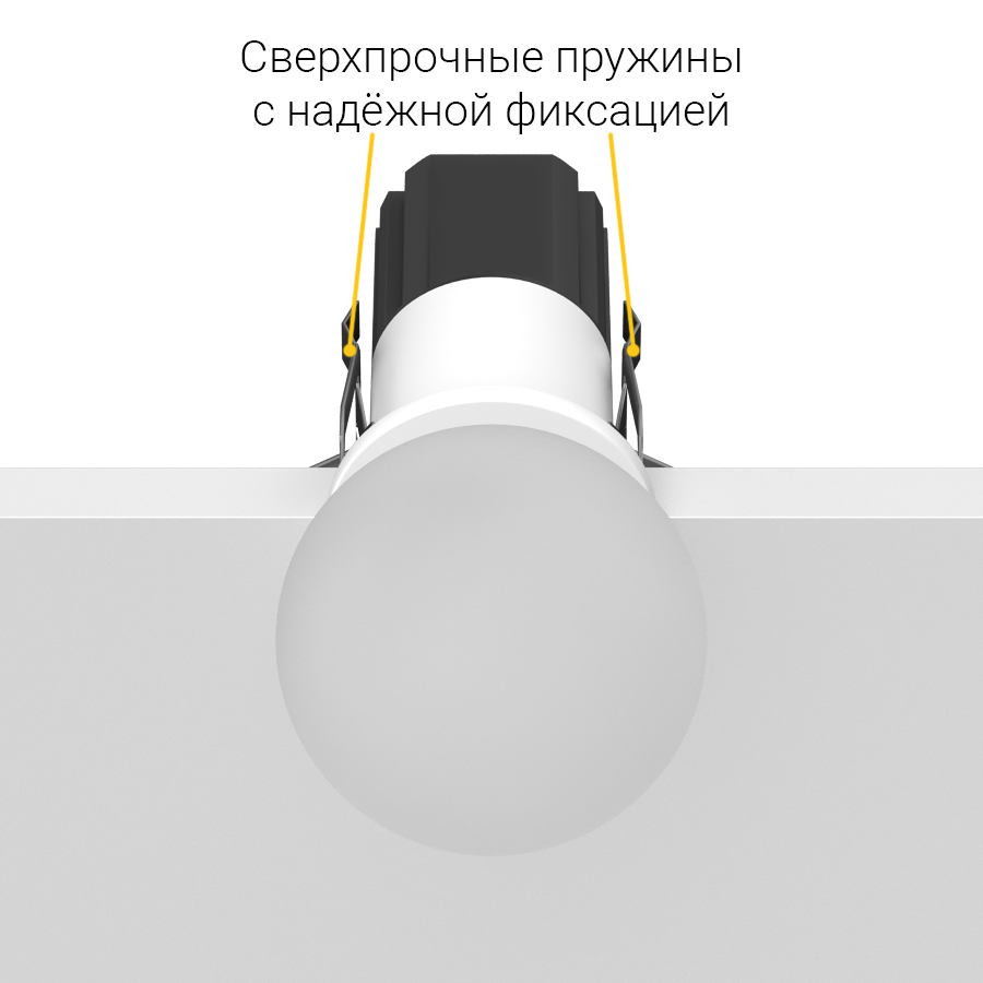Встраиваемый светодиодный светильник Ledron SL742117W (2307)