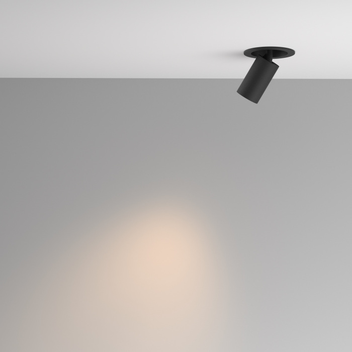 Встраиваемый светильник Maytoni Focus Led C071CL-7W3K-B (c071cl-7w3k-b)