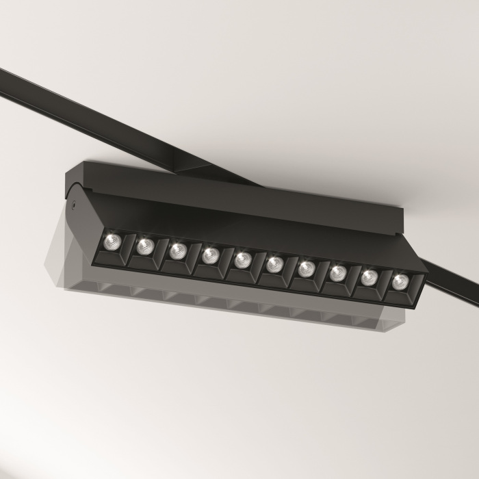 Трековый светильник Points Rot Gravity 4000K 20Вт 30 LED магнитный Maytoni Technical TR077-2-20W4K-B (tr077-2-20w4k-b)