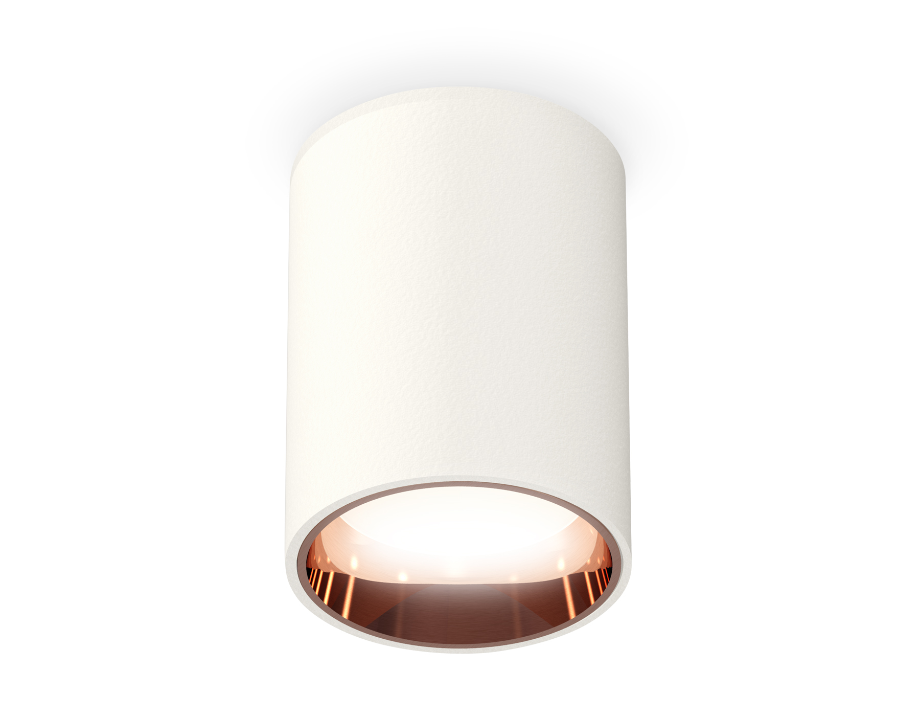 Комплект накладного светильника XS6312024 SWH/PPG белый песок/золото розовое полированное MR16 GU5.3 (C6312, N6114)