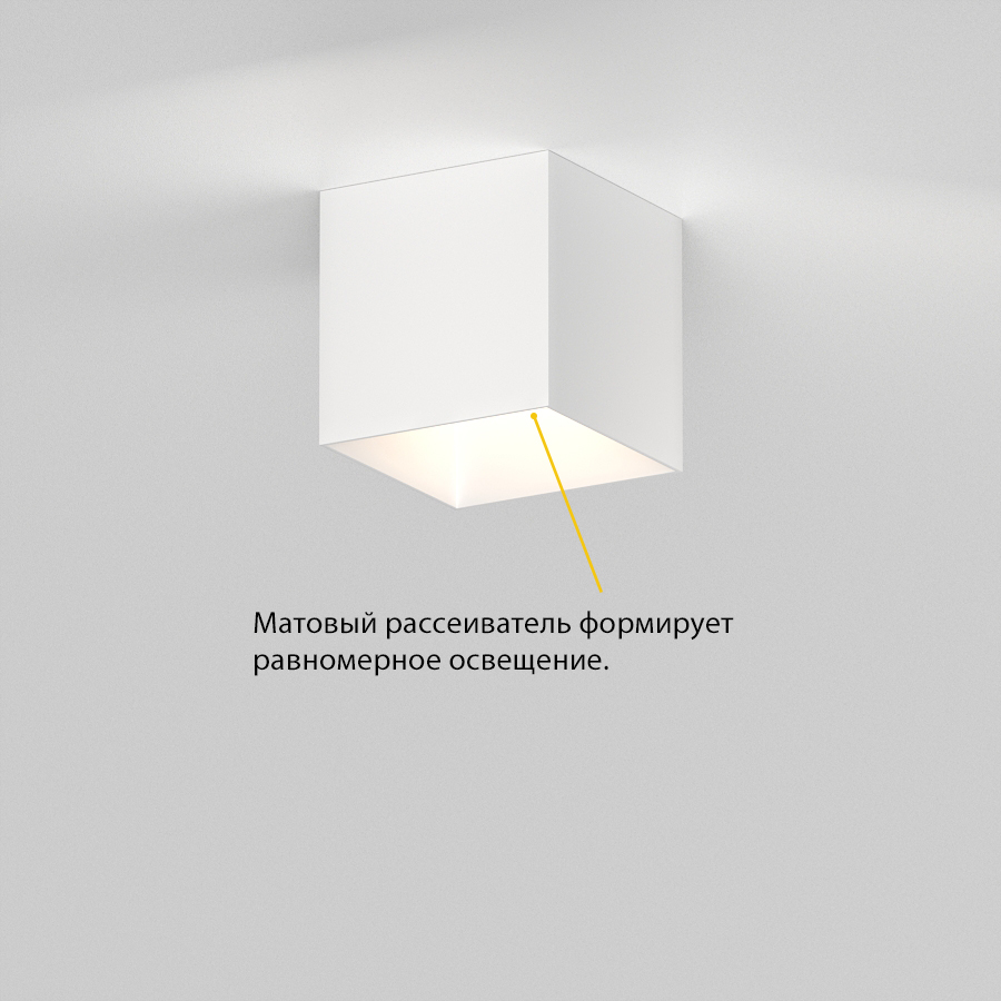 Накладной светодиодный светильник Ledron SKY OK White (2674)
