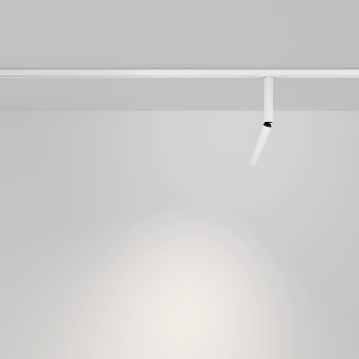 Трековый светильник однофазный 220V 6W Maytoni Focus T TR142-1-6W3K-W (tr142-1-6w3k-w)