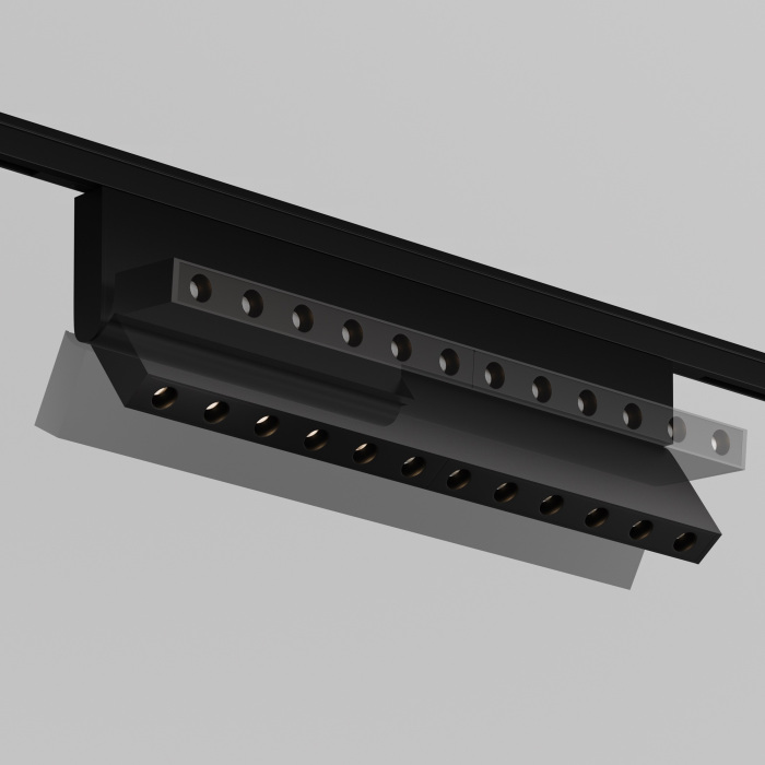 Трековый светильник магнитный 12W 24V Maytoni Points Rot TR194-1-12W4K-M-B (tr194-1-12w4k-m-b)