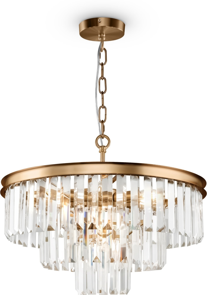 Подвесная люстра хрустальная Revero MOD085PL-07BS (mod085pl-07bs)