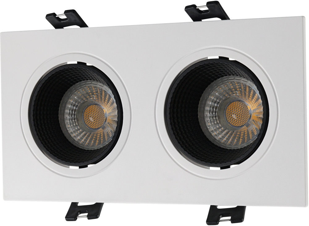 Встраиваемый светильник светодиодный DK3072-WHBK (dk3072-wh_bk)