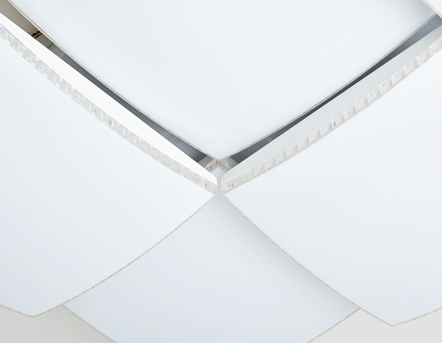 Потолочный светодиодный светильник с пультом FP2326 WH белый 216W 810*540*145 (ПДУ РАДИО 2.4)