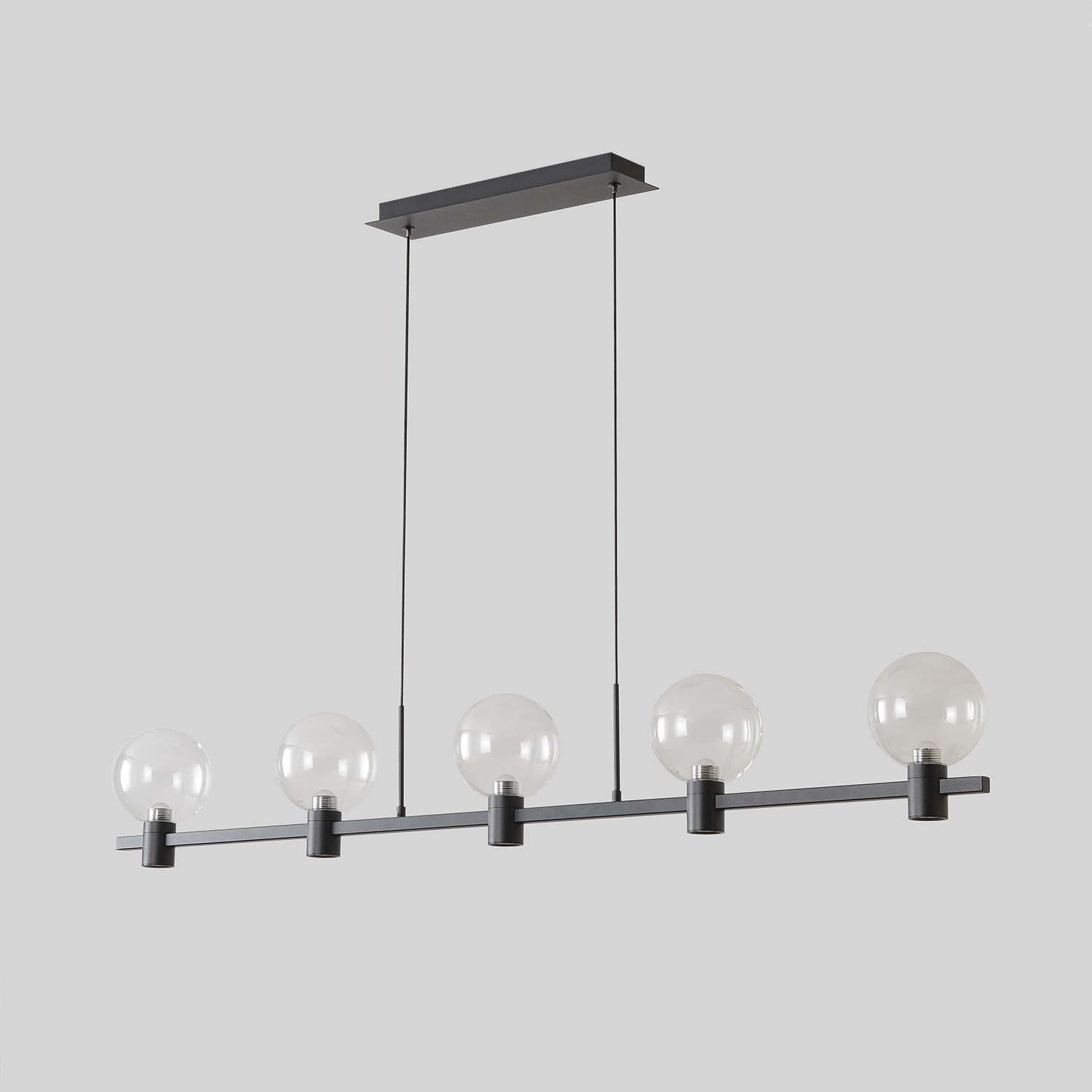 Светильник подвесной Crystal Lux DUET SP35W LED BLACK