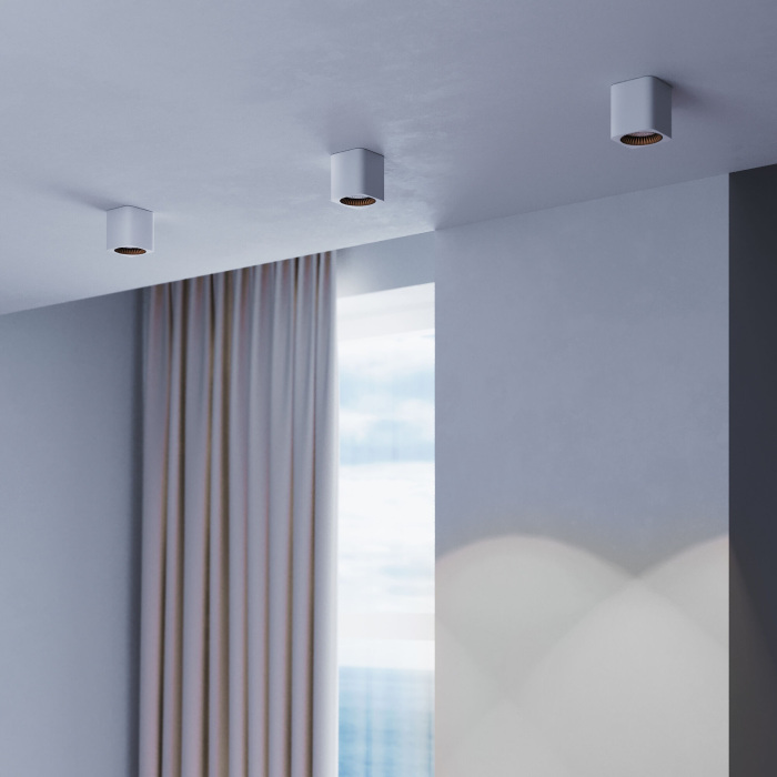 Светильник накладной светодиодный Elektrostandard Matrix 25051LED 9W 4000К белыйчерный (a065286)