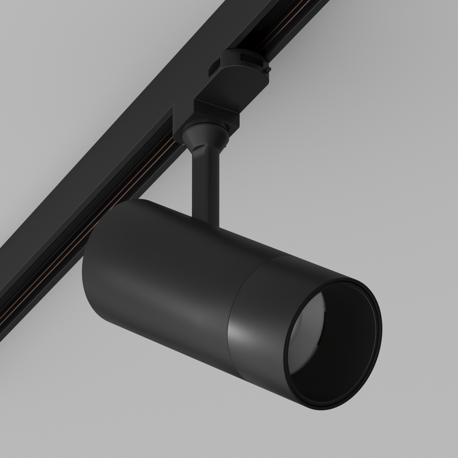 Светодиодный светильник для трехфазного трека Ledron под лампу TSU0515 Black (4267)