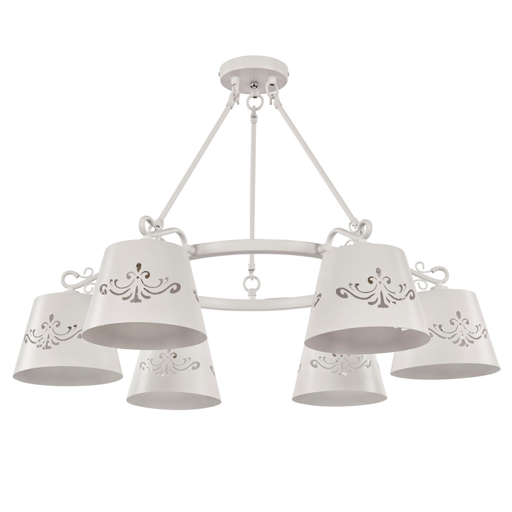 Подвесная люстра Aurora FR2259-PL-06-W (fr2259-pl-06-w)