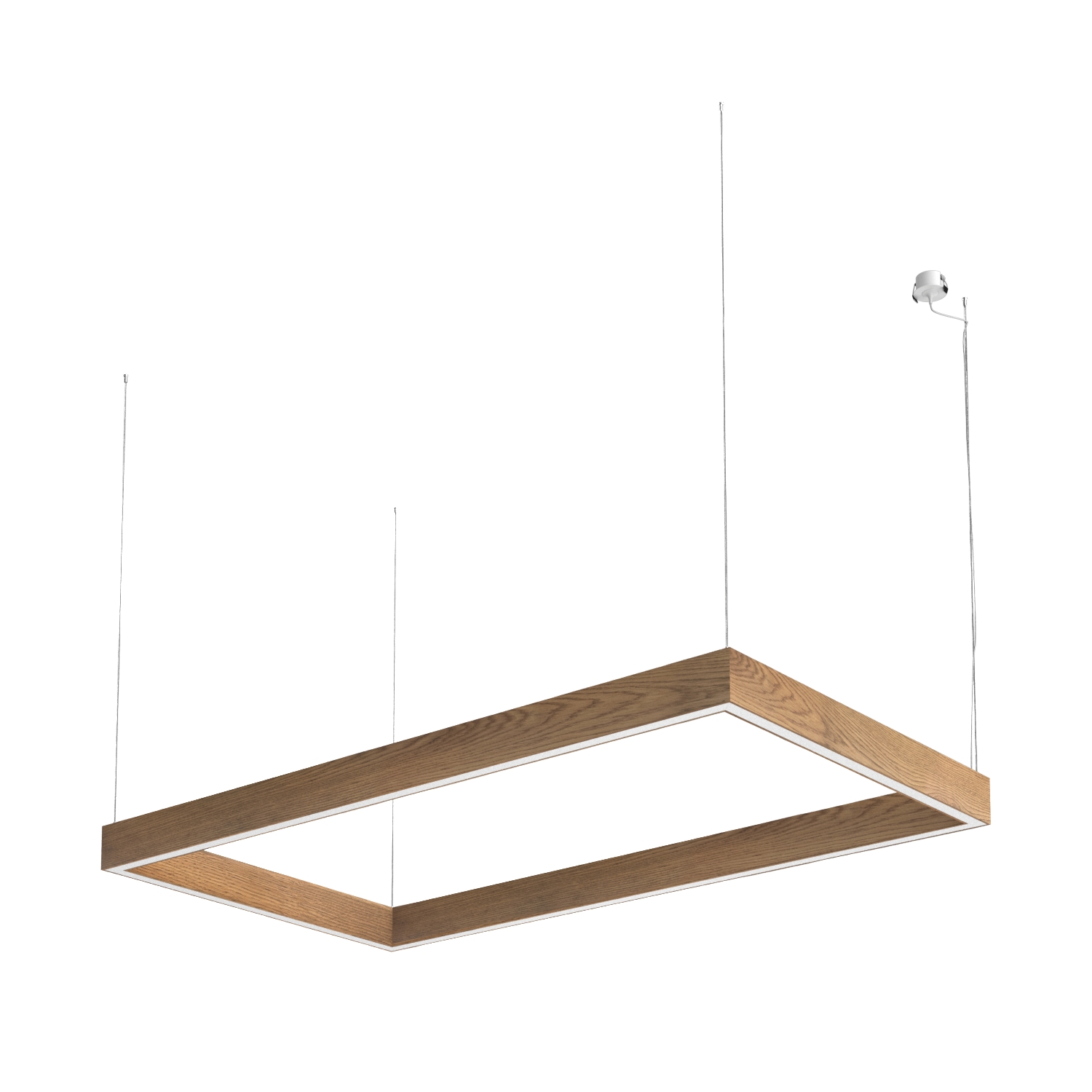 Подвесной светодиодный светильник Ledron KVADRO Basic 890х1525 White 3000K (4799)