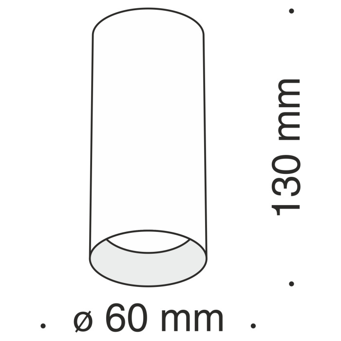 Накладной потолочный светильник Focus GU10 1x50Вт Maytoni Technical C010CL-01B (c010cl-01b)