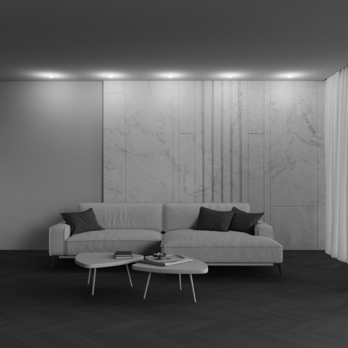 Встраиваемый светильник Maytoni Nude DL065-12W4K-W (dl065-12w4k-w)