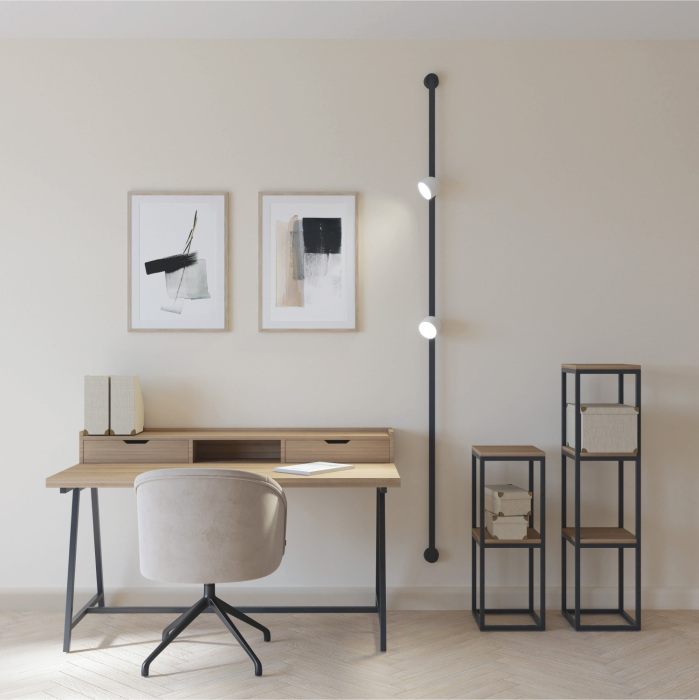 Трековый светильник 48V Denkirs Belty Spot DK5543-WHBK (dk5543-wh_bk)