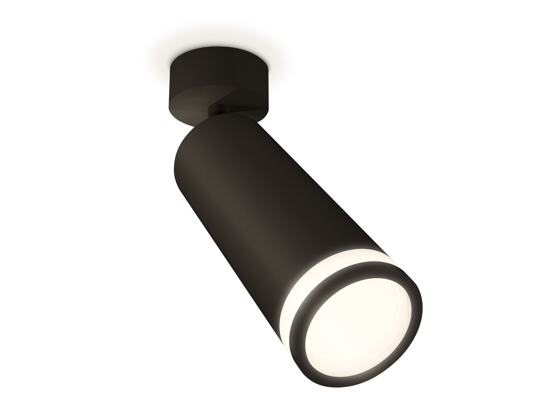 Комплект поворотного светильника с акрилом XM6343012 SBK/FR черный песок/белый матовый MR16 GU5.3 (A2210, C6343, N6221)