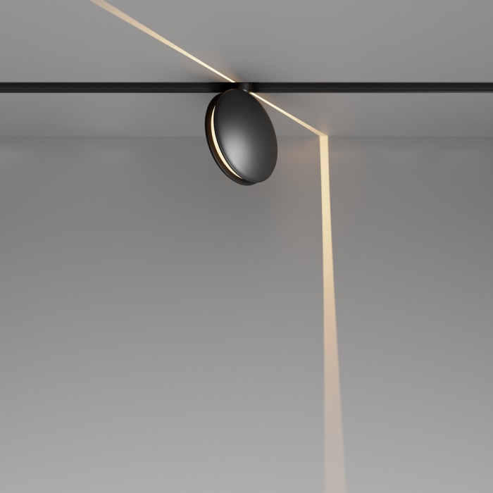 Трековый светильник магнитный 48V Maytoni Outline TR090-2-6W3K-B (tr090-2-6w3k-b)