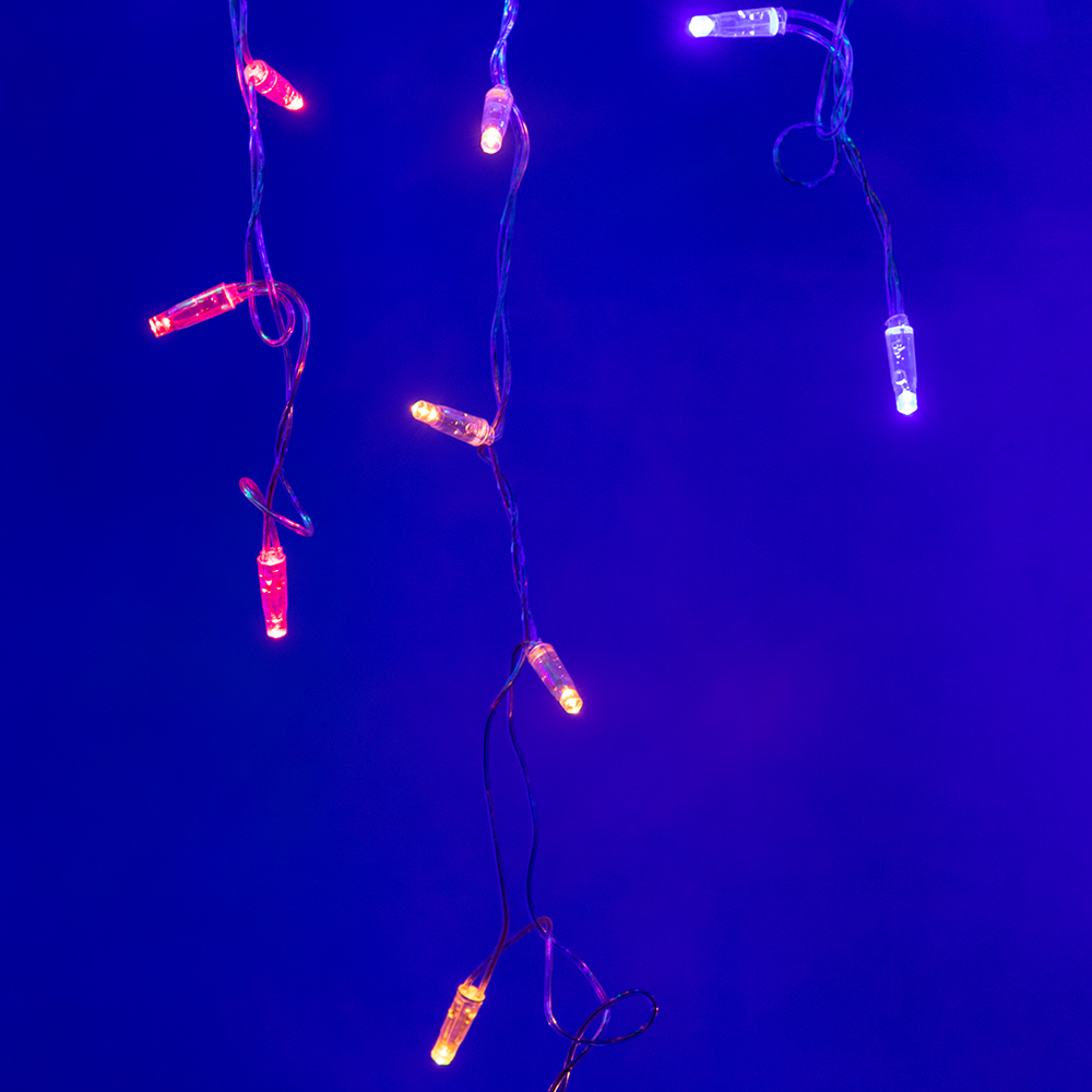 Светодиодная гирлянда ARD-EDGE-CLASSIC-2400x600-CLEAR-88LED-LIVE RGB (230V, 6W) (Ardecoled, IP65) 026008