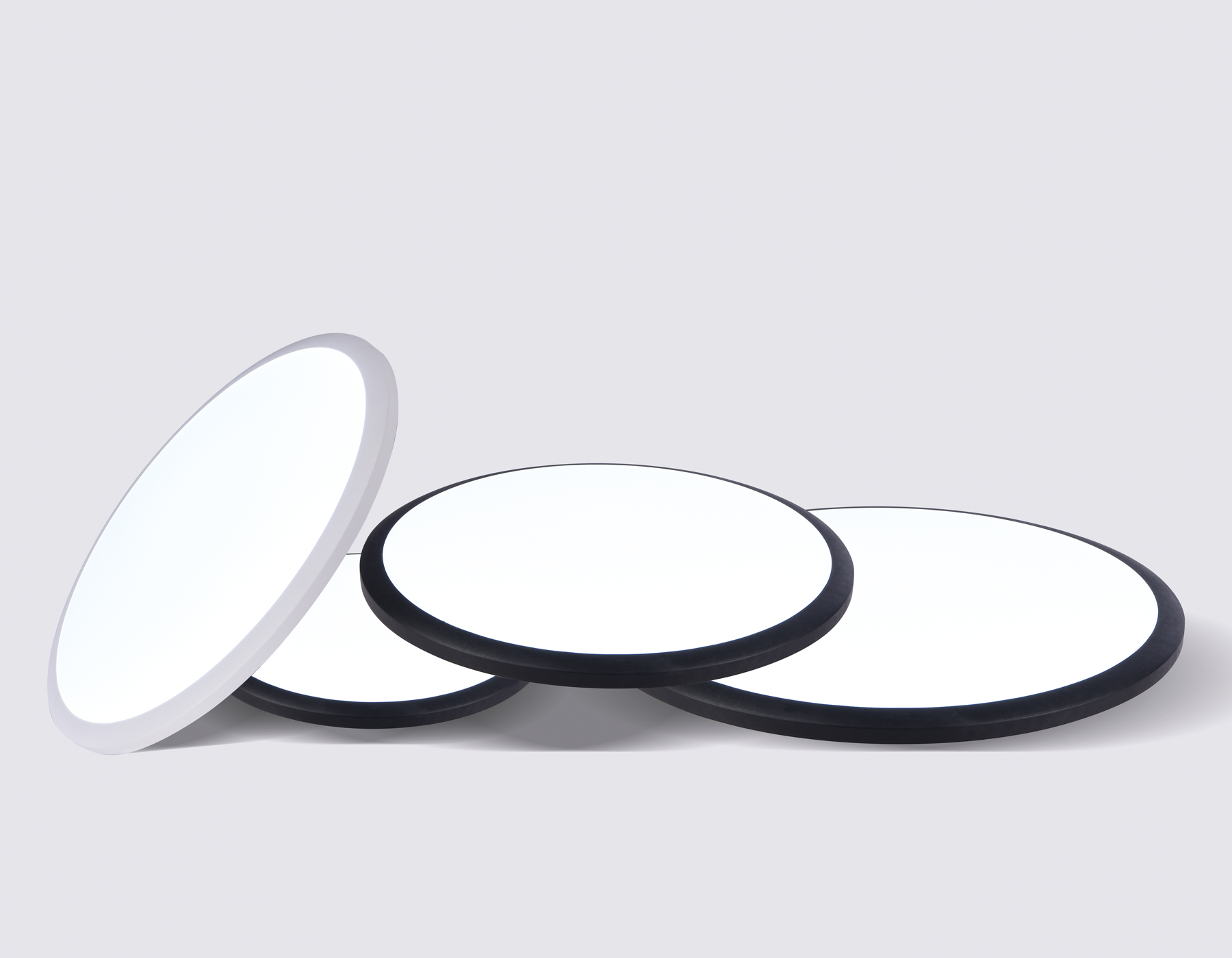 Потолочный светодиодный светильник FZ1232 WH белый IP44 48W 6400К D450*55 (Без ПДУ)