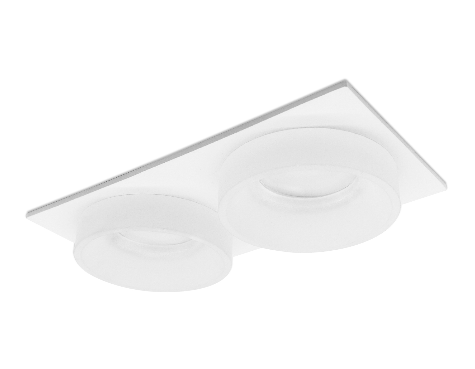 Встраиваемый точечный светильник с акрилом TN1317/2 SWH/FR белый песок/белый матовый GU5.3 182*92*45