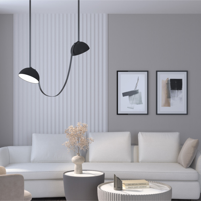 Трековый светильник 48V Denkirs Belty Flow DK5560-BK (dk5560-bk)