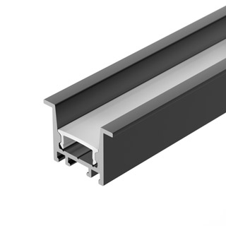 Профиль SL-COMFORT-2316-F-2000 ANOD BLACK (Arlight, Алюминий) 031769