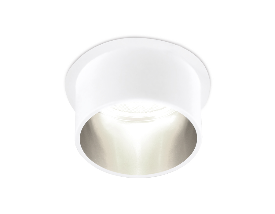 Встраиваемый точечный светильник MR16 TN200 WH/CH белый/хром GU5.3 D68*55