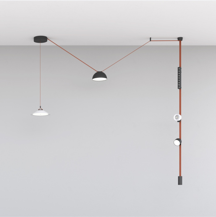 Трековый светильник 48V Denkirs Belty Spot DK5540-WHBK (dk5540-wh_bk)