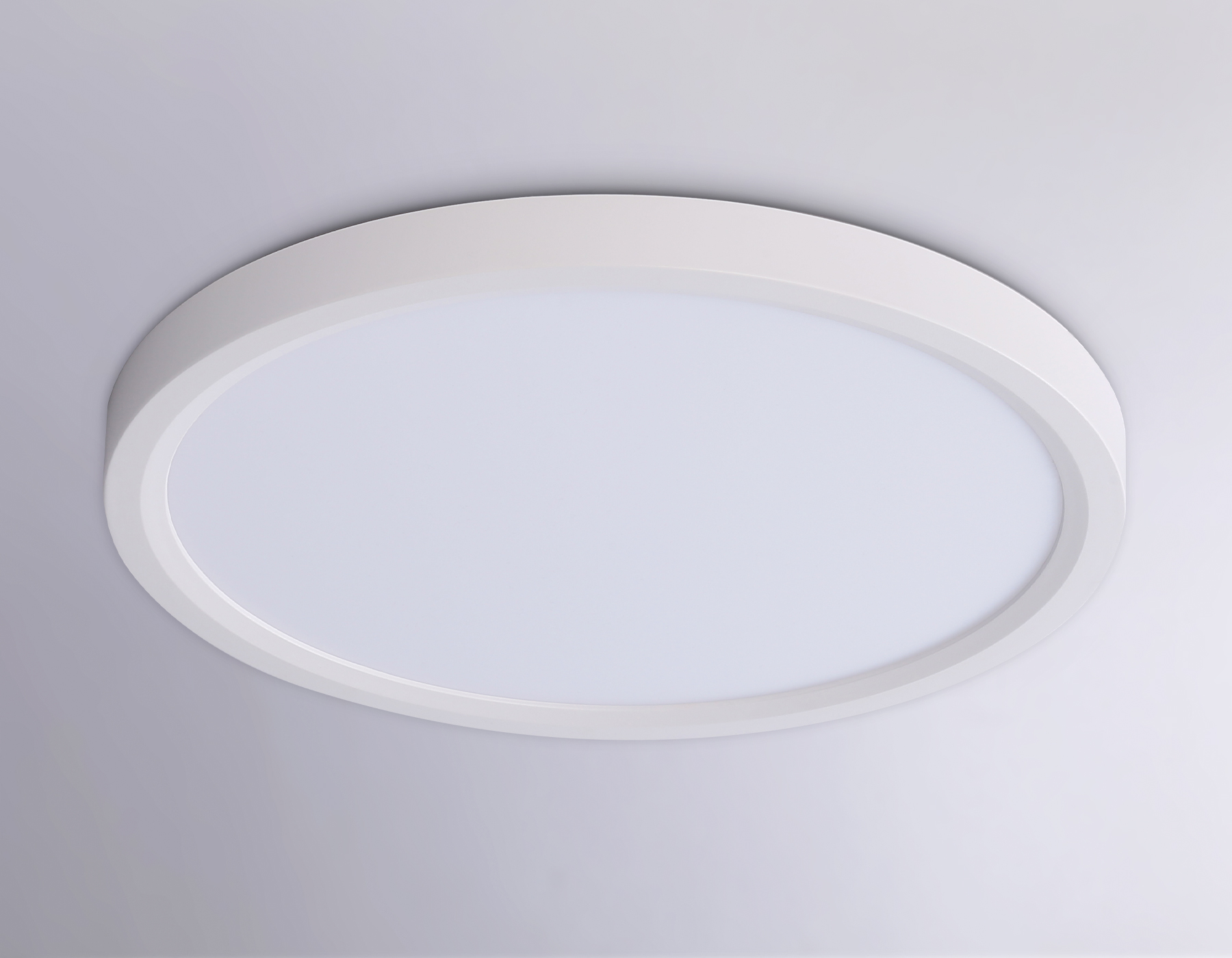 Светильник светодиодный ультратонкий 3000K-6500K с CCT-переключателем FZ1903 WH белый IP54 20W 3000K-6500K CCT-переключатель D300*25 (Без ПДУ)