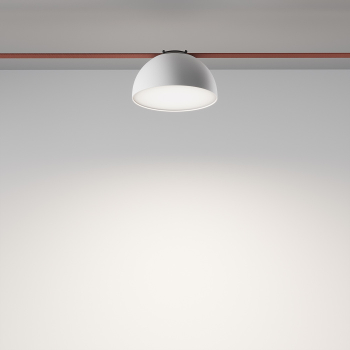 Трековый светильник Maytoni Bowl Parity TR126B-20W4K-W 48V 4000K 20Вт белый (tr126b-20w4k-w)