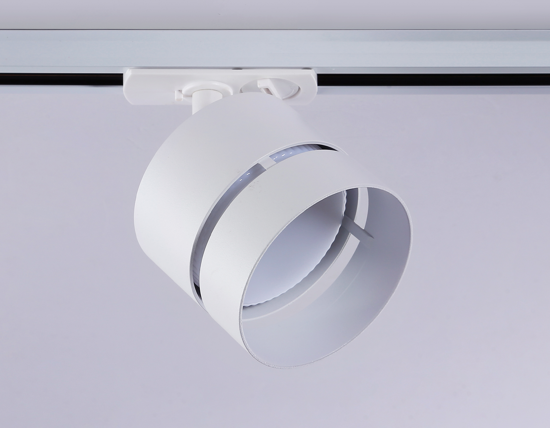 Трековый светильник со сменной лампой GX53 GL5375 WH белый GX53 max 12W