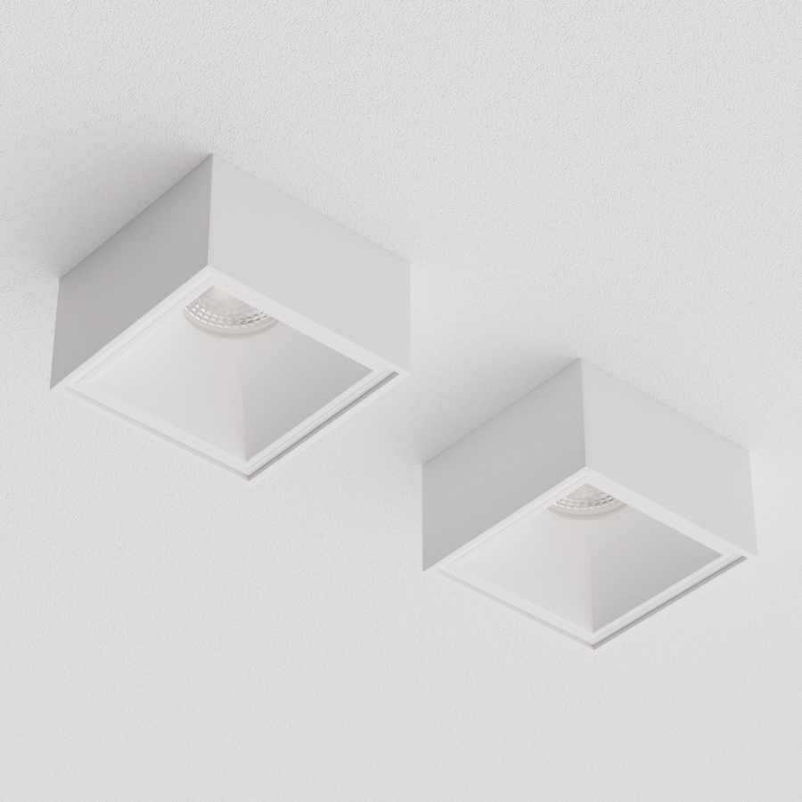 Встраиваемый светильник под сменную лампу Ledron AO1501017 White (2436)