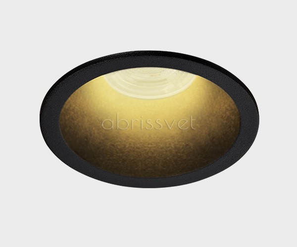 M01-1010 black светильник встраиваемый