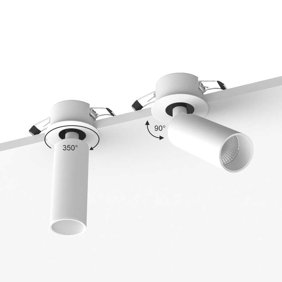 Светодиодный поворотный светильник SAGITONY R BASIC S40 White 4000K (10724)