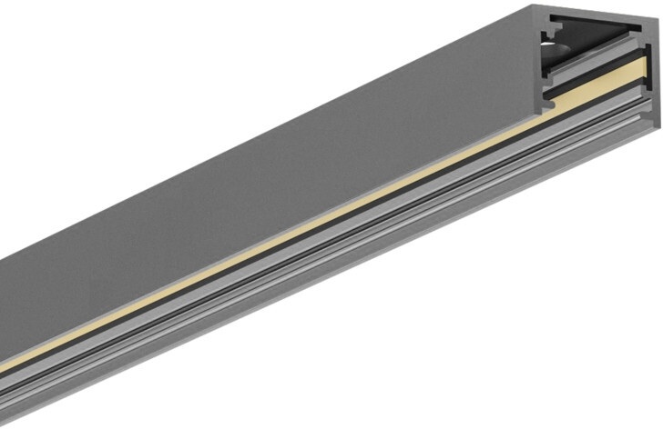 Шинопровод магнитный накладной Denkirs Shine Base TR5710-DN 1м 48V темный никель (tr5710-dn)