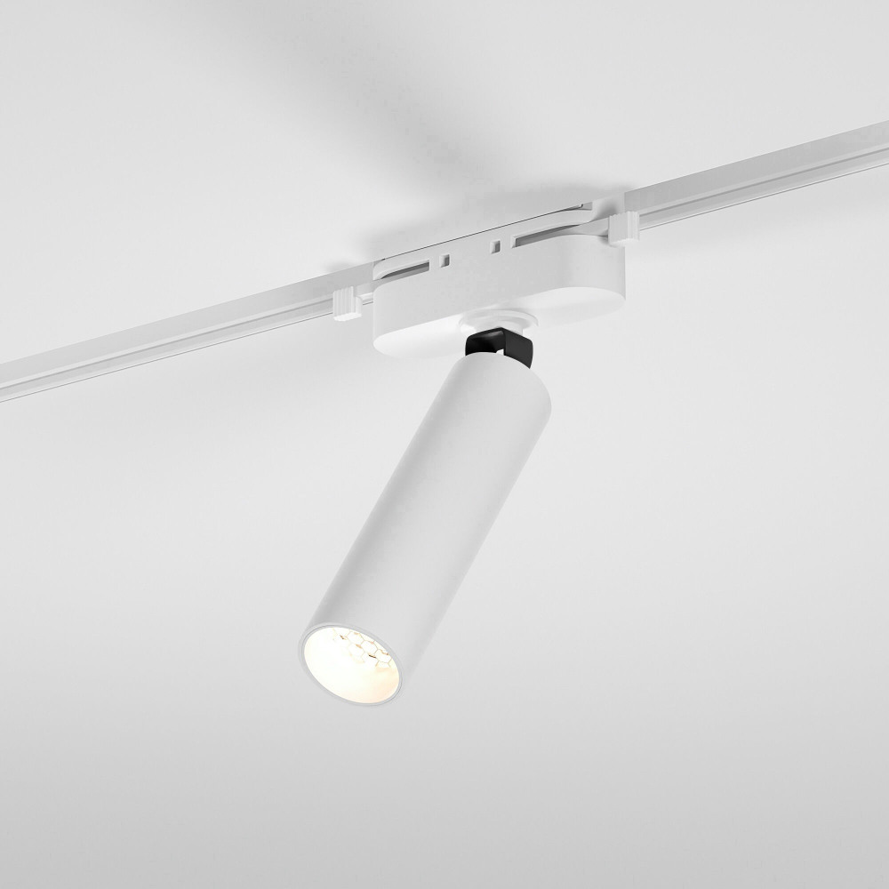 Трековый светильник однофазный Elektrostandard Pika белый 6W 4000K 8511001 однофазный (a065268)