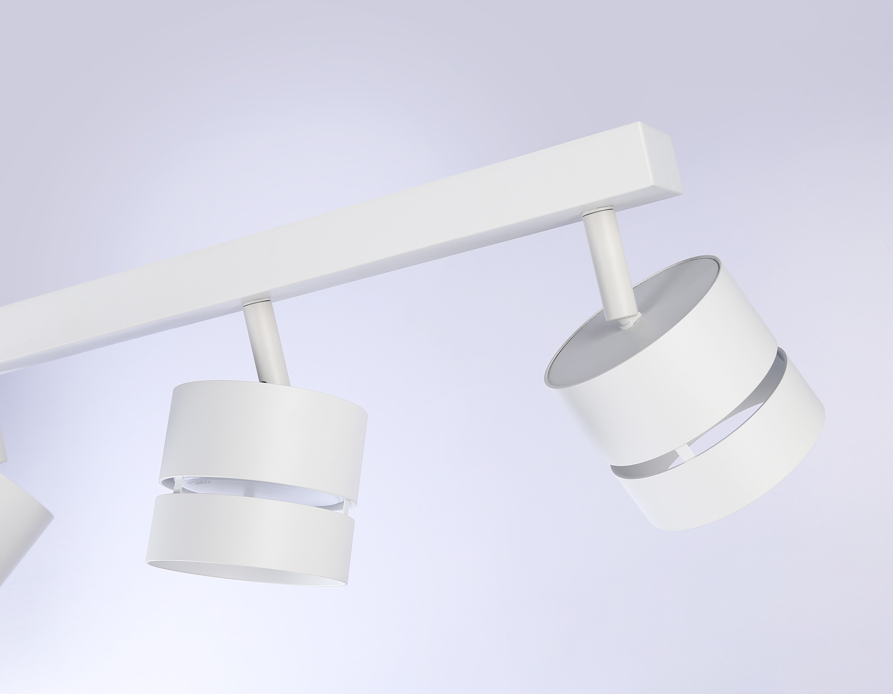 Светильник накладной поворотный со сменной лампой GU10 TN71062/3 WH белый GX53/3 max 12W 405*85*150