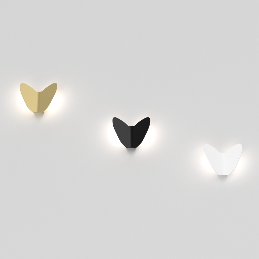 Настенный светодиодный светильник WINGS White (10093)