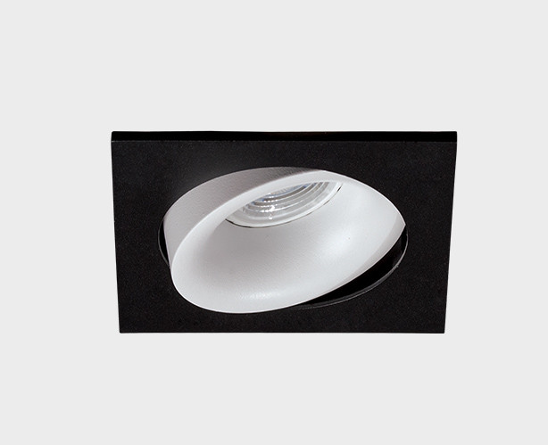 DE-201 black светильник встраиваемый