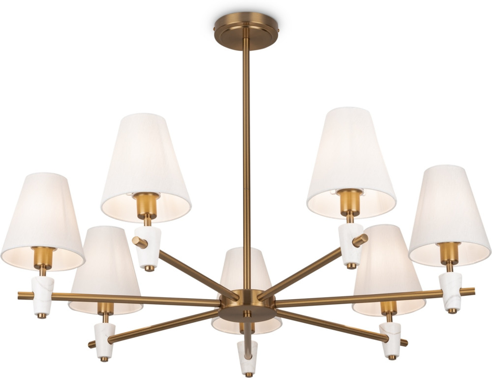 Потолочная люстра на штанге Freya Pietra FR5371CL-07BS (fr5371cl-07bs)