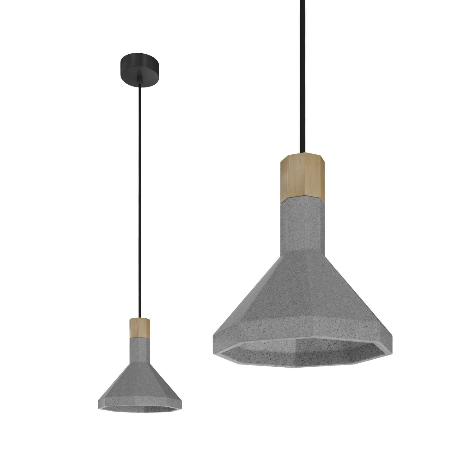 Подвесной накладной светильник Ledron SCOPE B Wood 55 (4948)