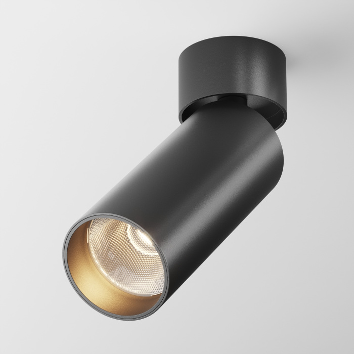 Потолочный светильник FOCUS LED 3000K 1x12Вт 50 Dim Triac Maytoni Technical C055CL-L12B3K-W-D-B (c055cl-l12b3k-w-d-b)