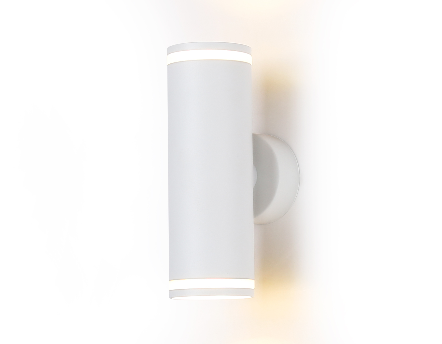 Настенный светильник со сменной лампой GU10 и акрилом FW2488/2 WH белый GU10/2 max 12W 170*55*95