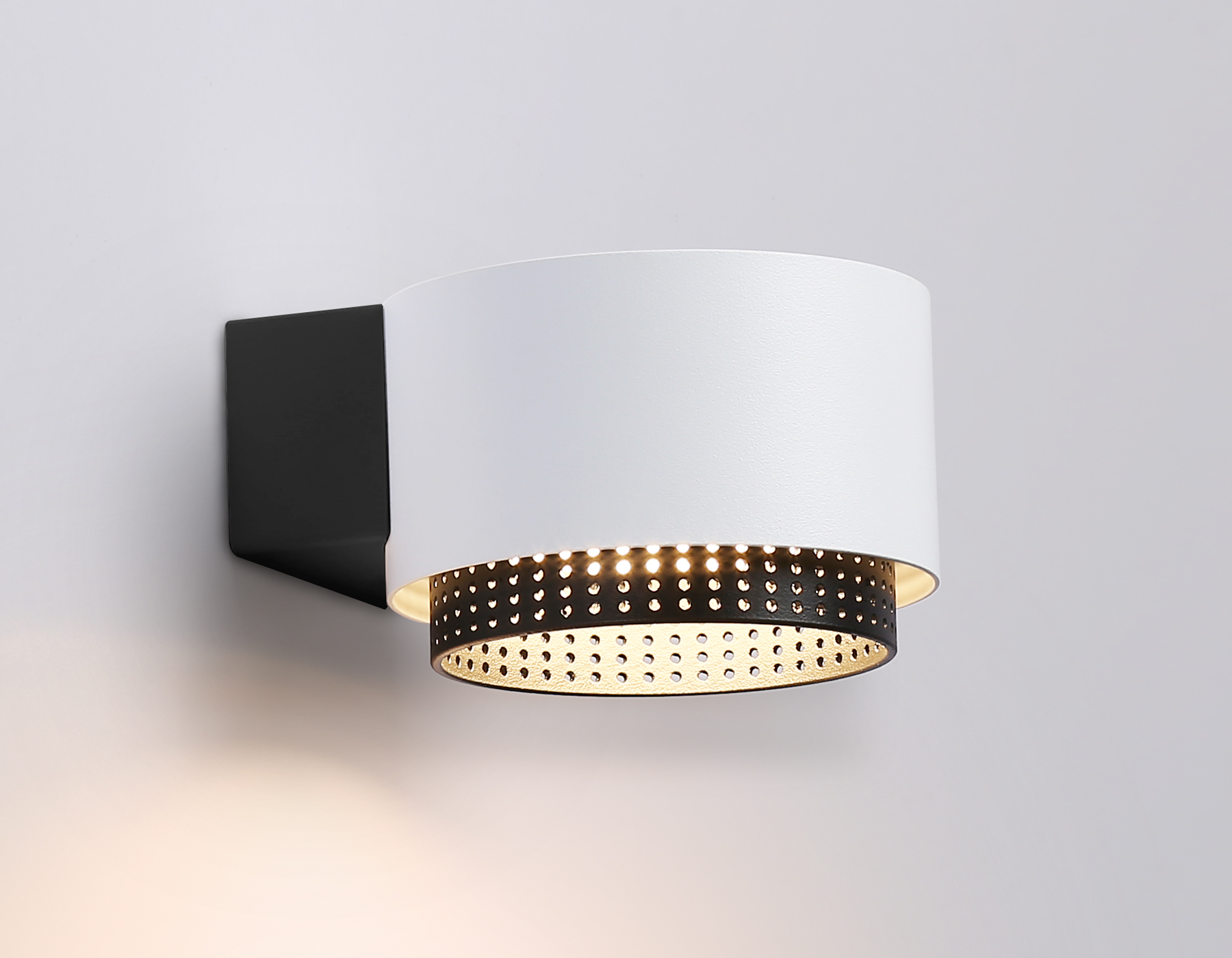 Настенный светильник со сменной лампой TN71296 WH/BK белый/черный GX53 max 12W 95*62*120