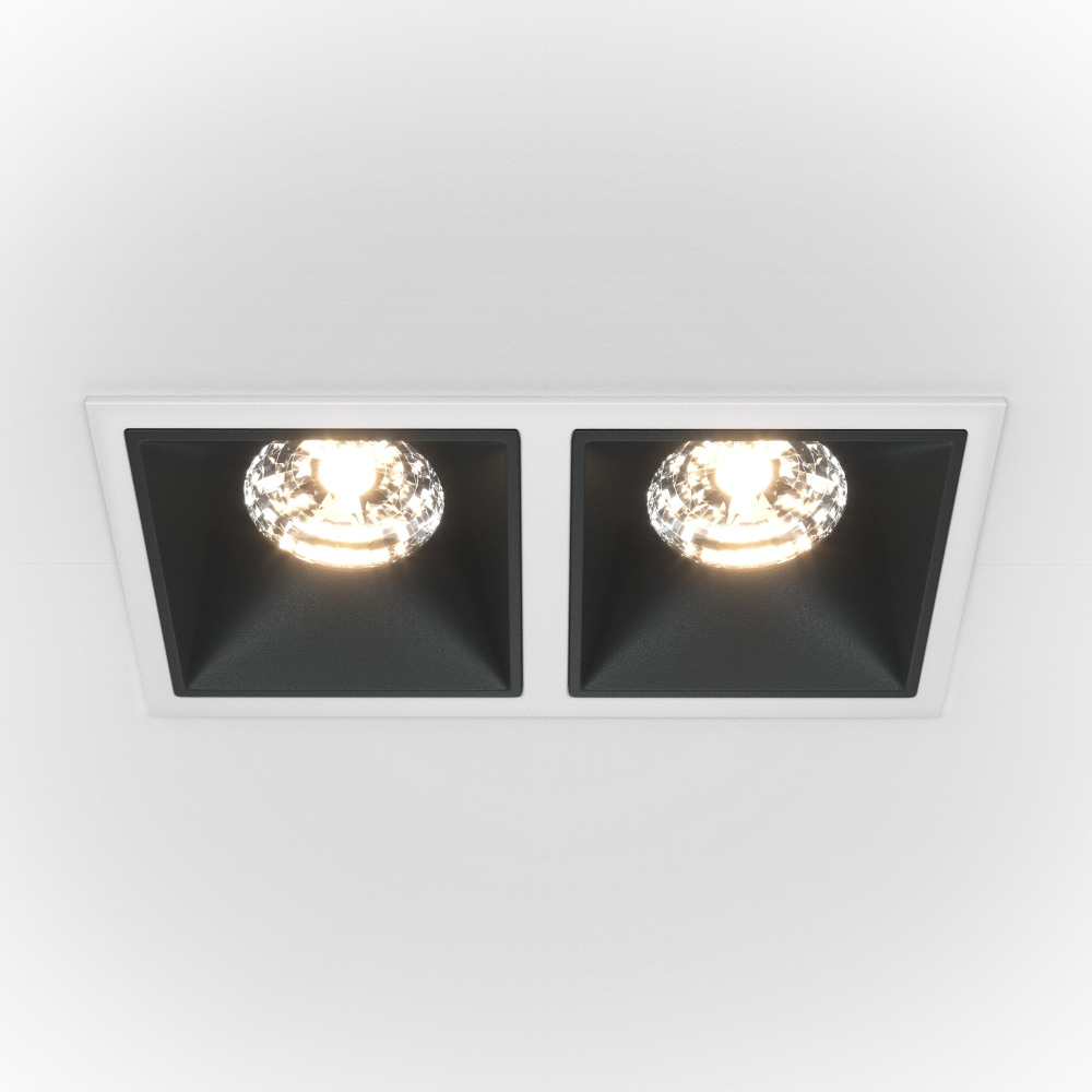 Встраиваемый светильник Alfa LED 4000K 2x15Вт 36 Dim Triac Maytoni Technical DL043-02-15W4K-D-SQ-WB (dl043-02-15w4k-d-sq-wb)