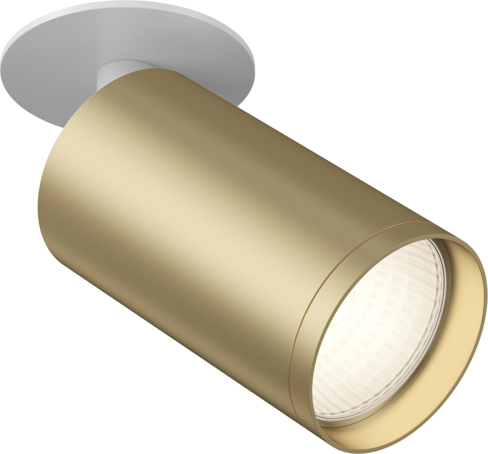 Встраиваемый светильник FOCUS S GU10 1x10Вт Maytoni Technical C049CL-U-1WMG (c049cl-u-1wmg)