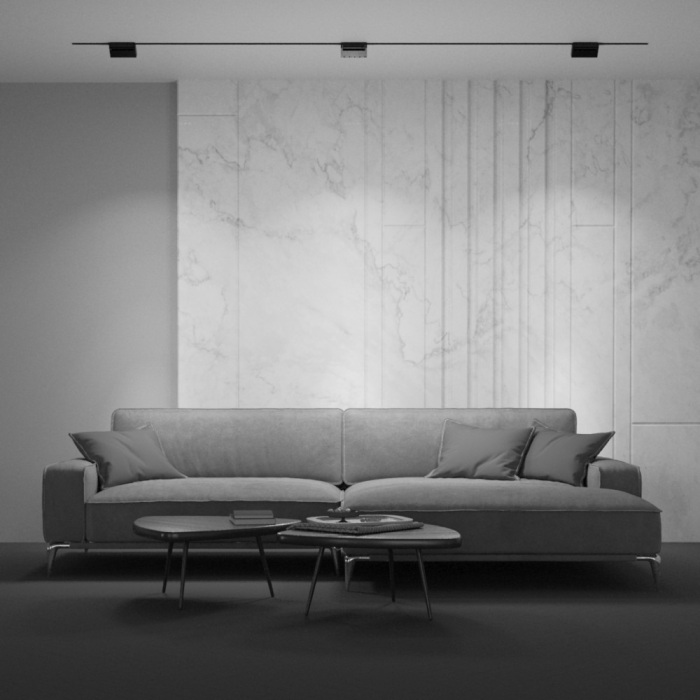 Трековый светильник Basis Gravity 3000K 10Вт 120 LED магнитный Maytoni Technical TR075-2-10W3K-B (tr075-2-10w3k-b)