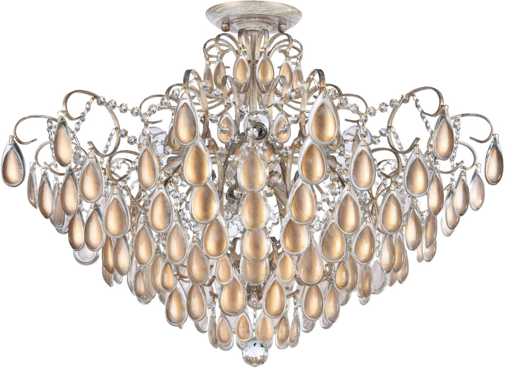 Потолочная люстра с хрусталем Chabrol FR2302-CL-09-WG (fr2302-cl-09-wg)
