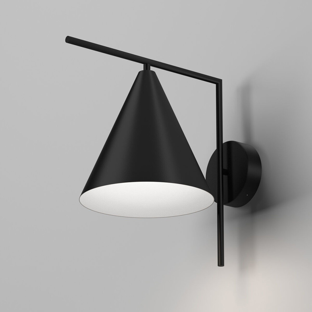 Настенный уличный светильник Elektrostandard Bevel 35184D черный (a068471)