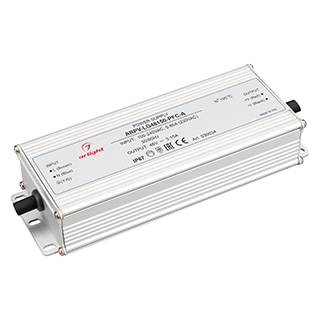 Блок питания ARPV-LG48150-PFC-A (48V, 3.15A, 150W) (Arlight, IP67 Металл, 5 лет) 030034