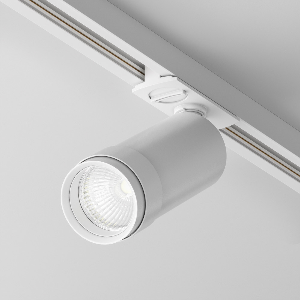 Трековый светильник Focus Led Zoom Unity 4000K 12Вт 15 однофазный Maytoni Technical TR021-1-12B4K-Z-W (tr021-1-12b4k-z-w)
